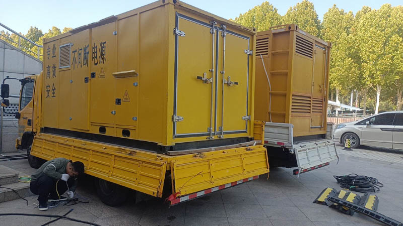 砀山柴油发电机组和UPS电源配合使用时的注意事项